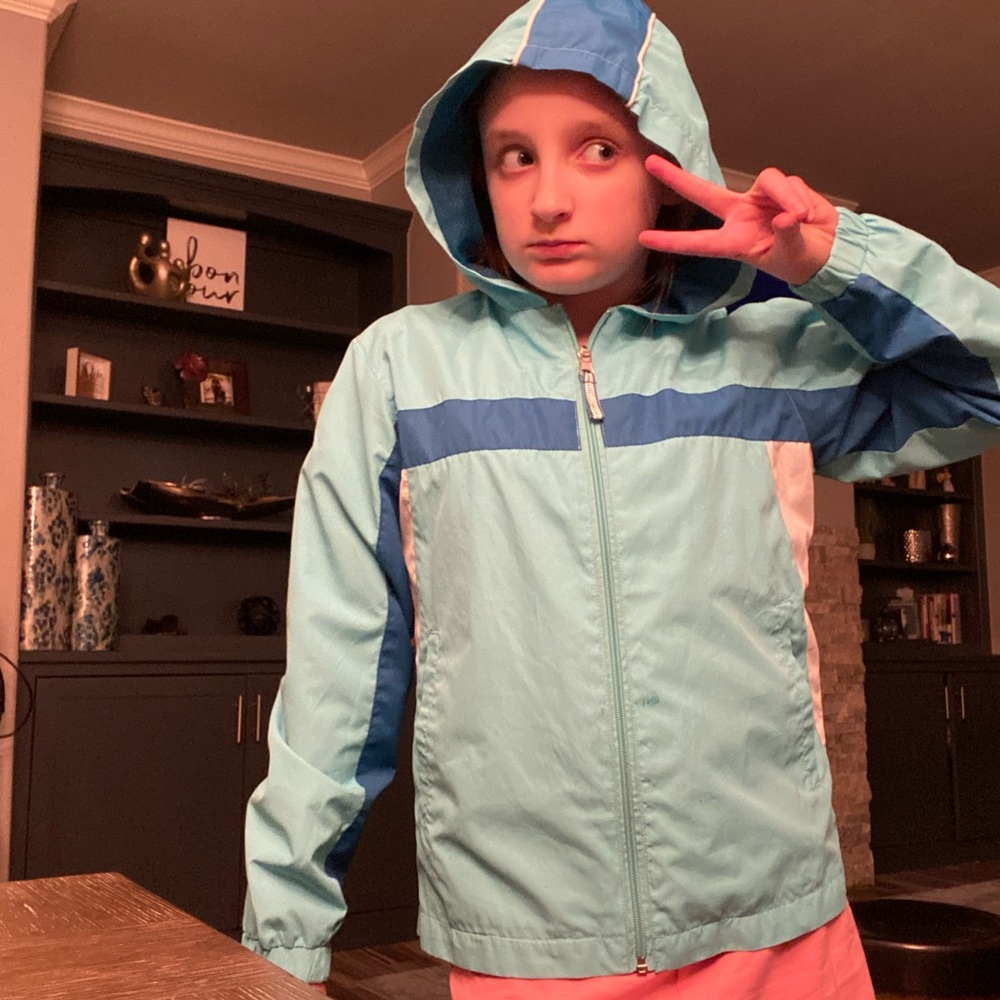 Blue jacket